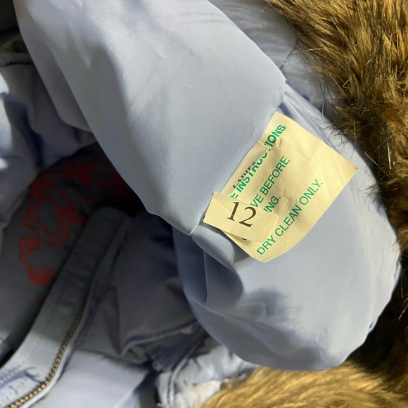 Obermeyer Ski Jacket Women’s 12 Blue Rhapsody Style Puffer Hooded NWOT - Picture 6 of 16